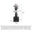 Figurine rotative luxueuse et haut de gamme en résine
