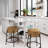 Upholstered Counter Stool with Metal Frame-1499803790-1499803791-1517665180