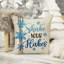Ensemble de 4 housses de coussins décoratifs Hello Winter