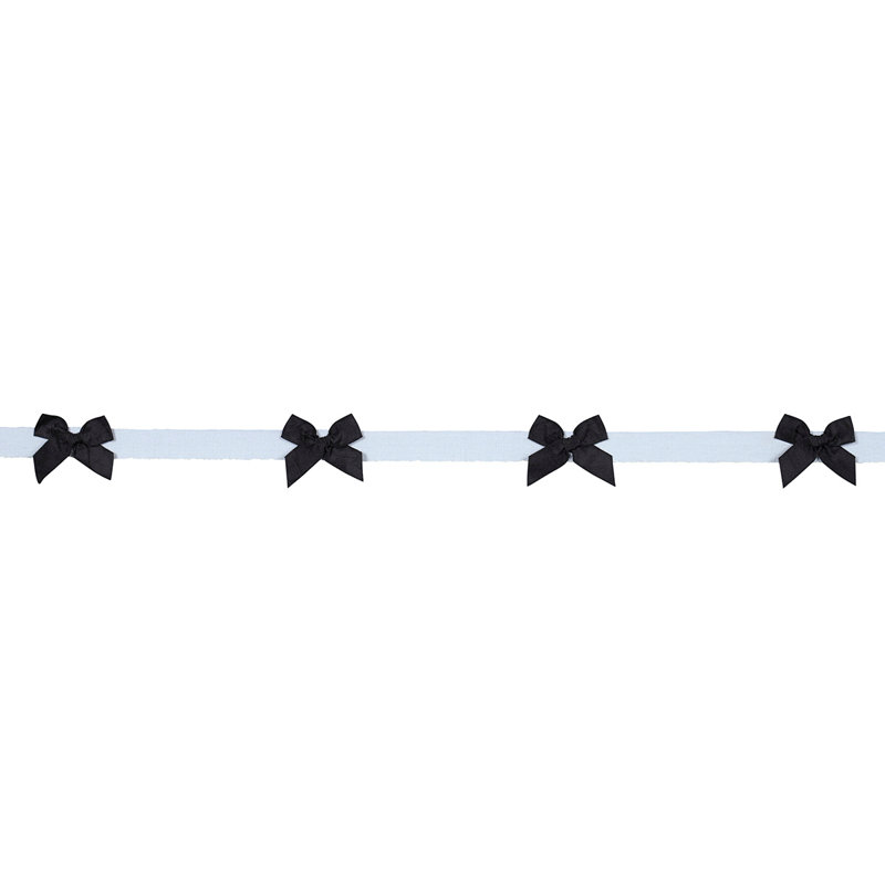Schumacher x Charlap Hyman & Herrero / Pilar Almon Claudia Tape, Black/Sky