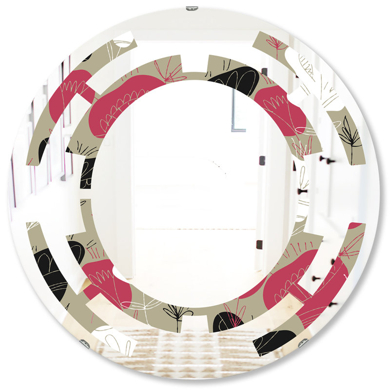Miroir mural Space Frans, 31,5 po x 31,5 po