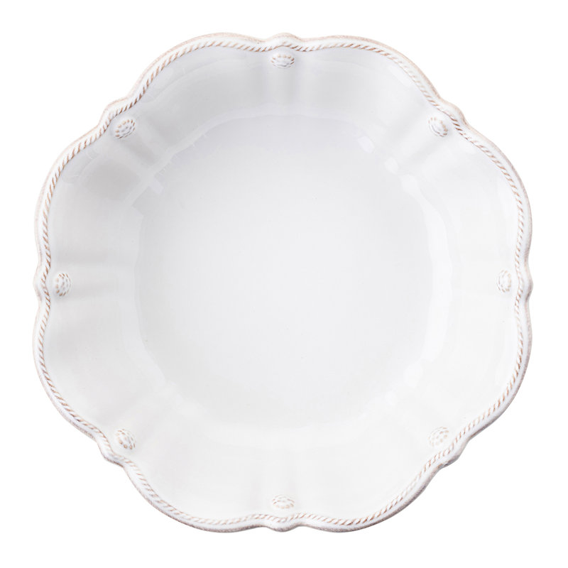 Berry & Thread Serving Bowl, Whitewash, 10"