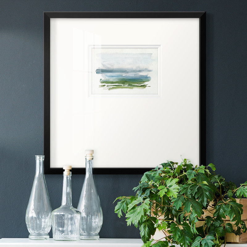 «Coastline Splash», reproduction encadrée, H 17 po x l 17 po x P 1,25 po