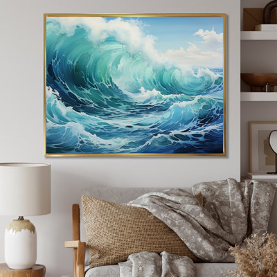 Amberlynn Antartica Frozen Ocean Rhythms I, reproduction d'art sur toile