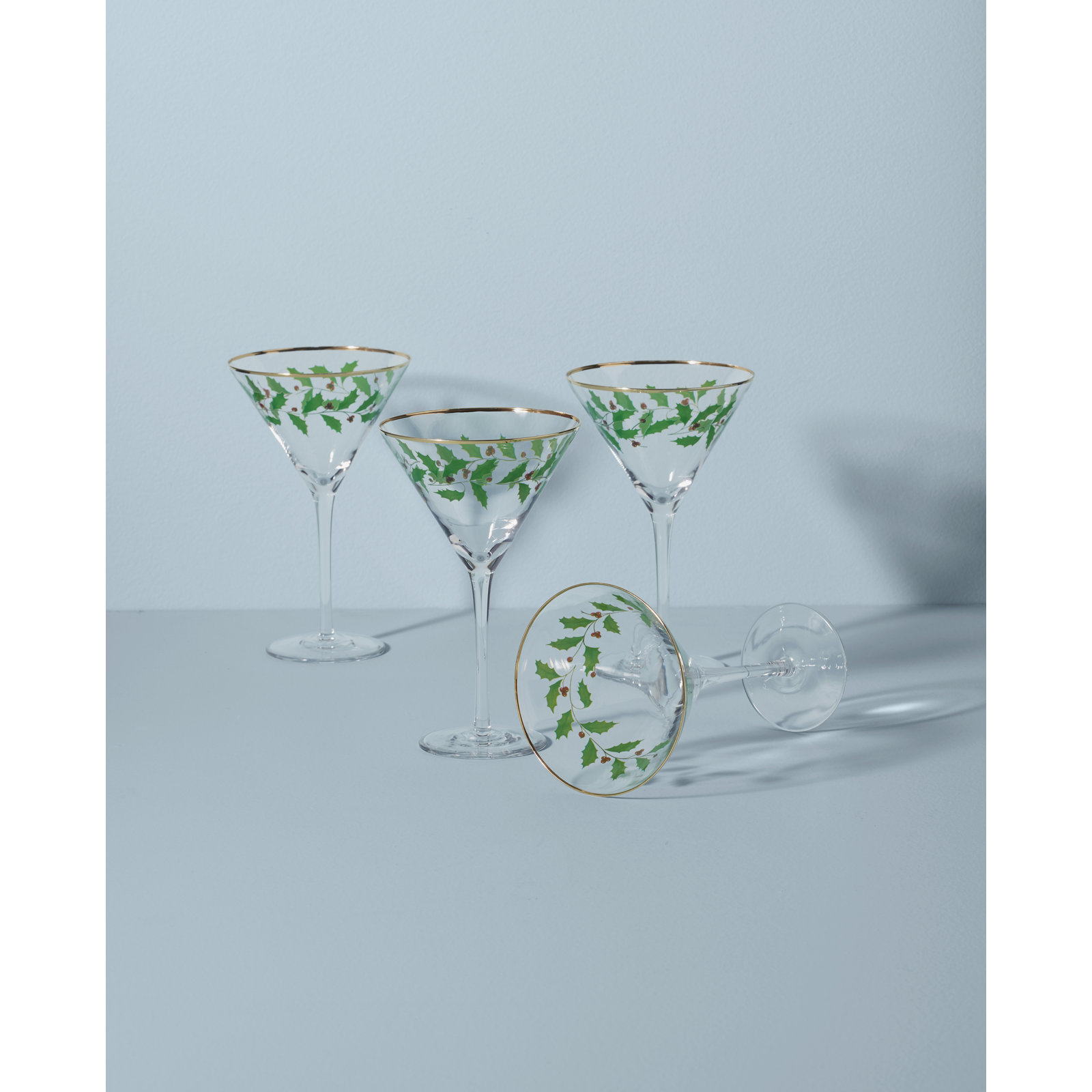 Holiday 8 oz. Martini Glass