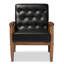 Fauteuil capitonné de 68,85 cm de largeur Vanhook-20239005