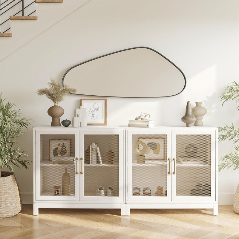 Armoire d'appoint Tess, Chêne ivoire