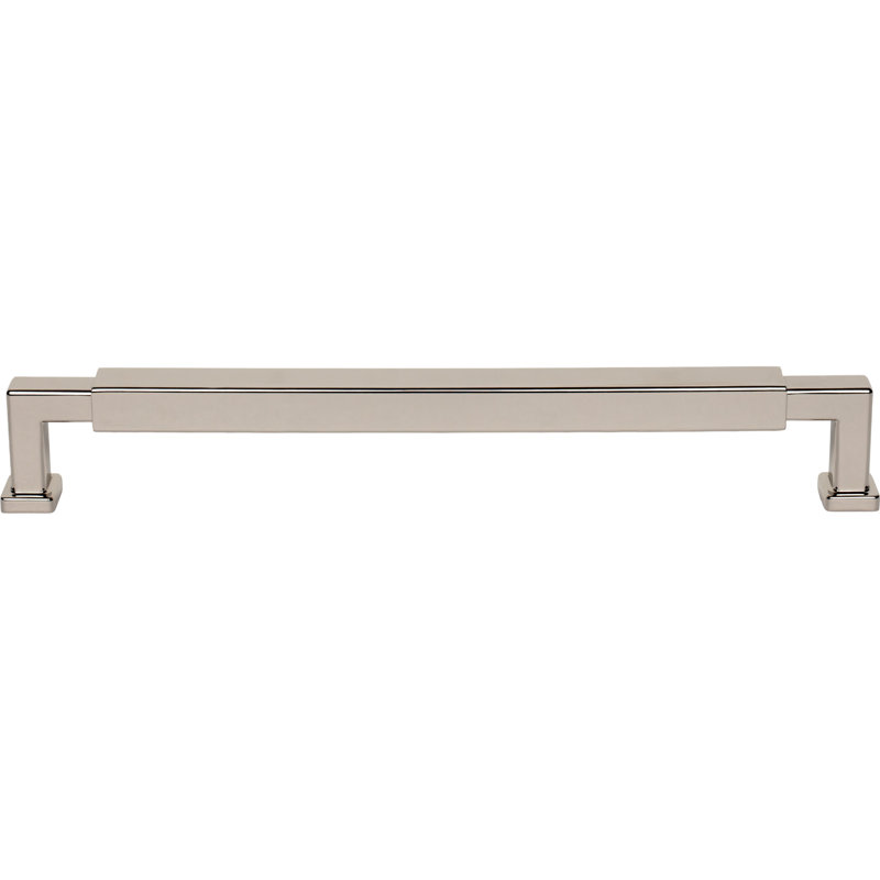 Nash Bar Pull, 18", Polished Nickel