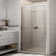 45"-48" W x 76" H Reversible Framed Sliding Shower Door With Soft Close And Clear Tempered Glass