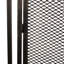 Pare-étincelles moderne en fer mat - l 38,93 po x H 30,44 po