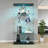64.7" LED Glass Display Cabinet