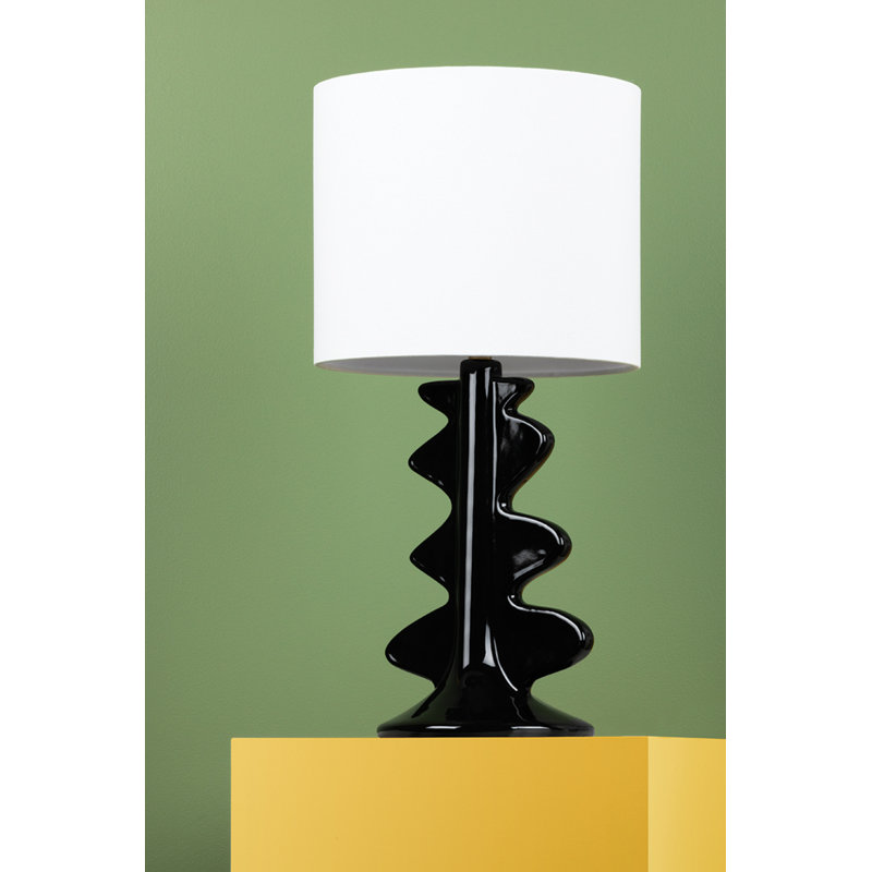 Liwa Table Lamp by DABITO, Gloss Black