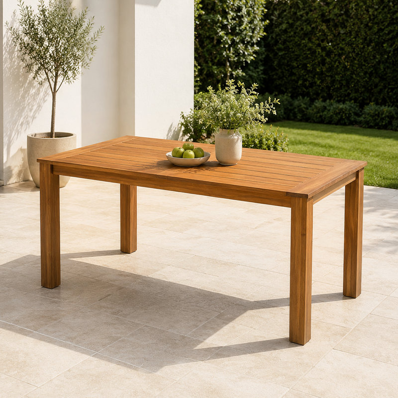 Outdoor Wooden Dining Table