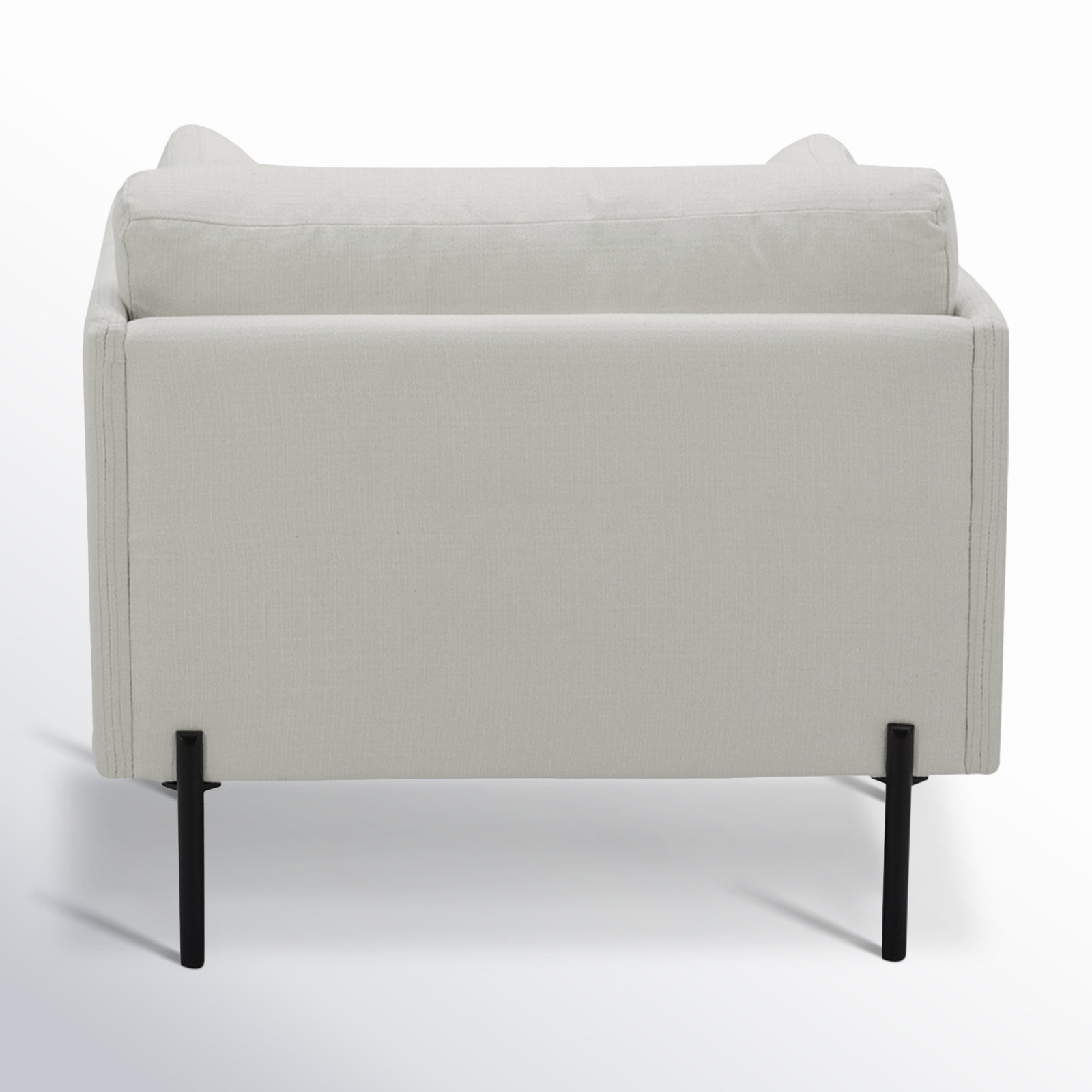 Moab Upholstered Armchair, Flanigan Cotton