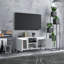 Steyning Unfinished TV Stand with Fireplace Included-647352711