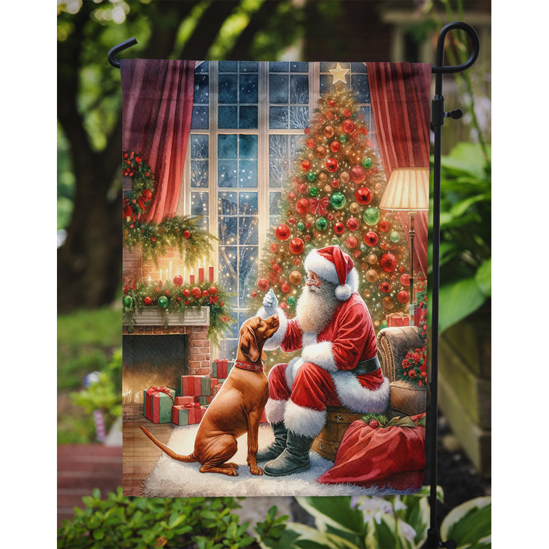Double Sided 15.5'' H x 11.25'' W Polyester Animal Garden Flag