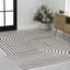 Tapis noir / blanc Odense-843604659