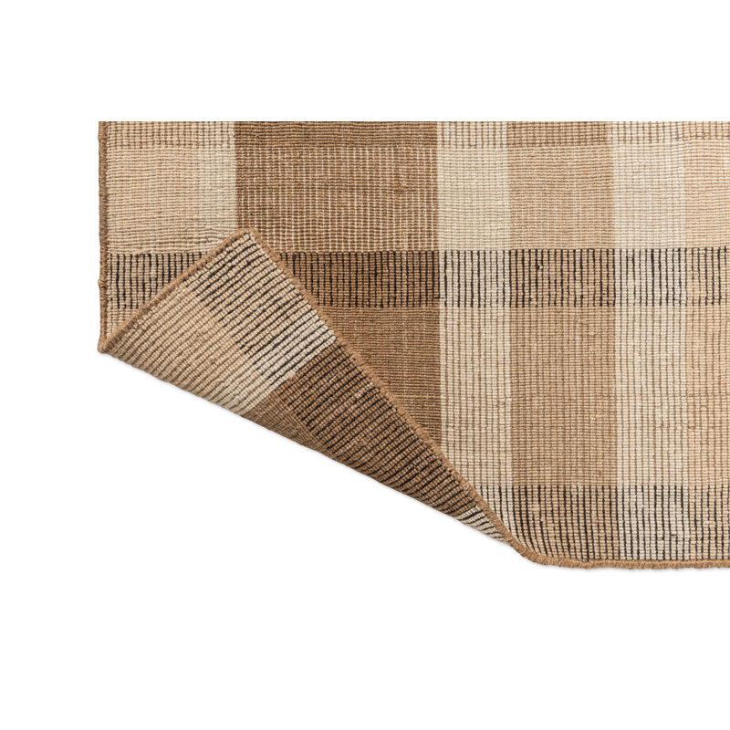 Tapis à rayures et carreaux Block, Tapis de couloir 2 pi 4 po x 9 pi 10 po