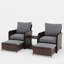 Ensemble de conversation en rotin pour 2 personnes avec repose-pieds Idamarie-90802522-105270514