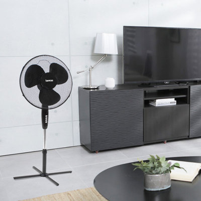 Benross 124Cm Oscillating Pedestal/Standing Fan