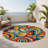 Snappy Shimmer Indoor And Outdoor Area Rug-58170449