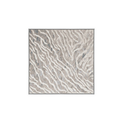 Tapis gris lavable à la machine