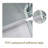 Shower Door 34-1/8" X 72" Semi-Frameless Neo-Angle Hinged Shower Enclosure-111670864