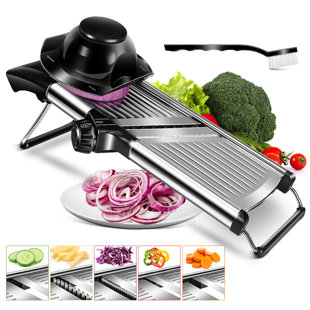 TOPMART Stainless Steel Mandoline Slicer