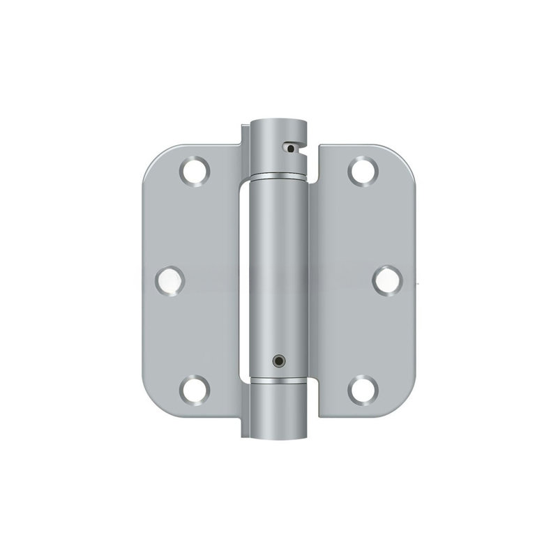 Steel Hinge, Brushed Chrome