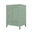 Ensemble de meuble-lavabo 24 po avec lavabo en céramique et tablette réglable, armoire de rangement avec séparateurs amovibles