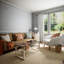 H 1/2 po x P 3/8 po x L 96 po, moulure à billes en PVC TrueCraft, blanc