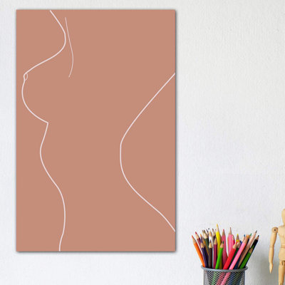 Stardust 1 Piece Wrapped Canvas Wall Art