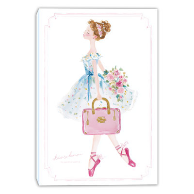Art mural sur toile Parisian Poise