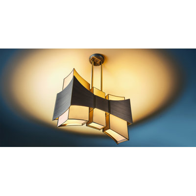 36" Long Embrace Oblong Chandelier