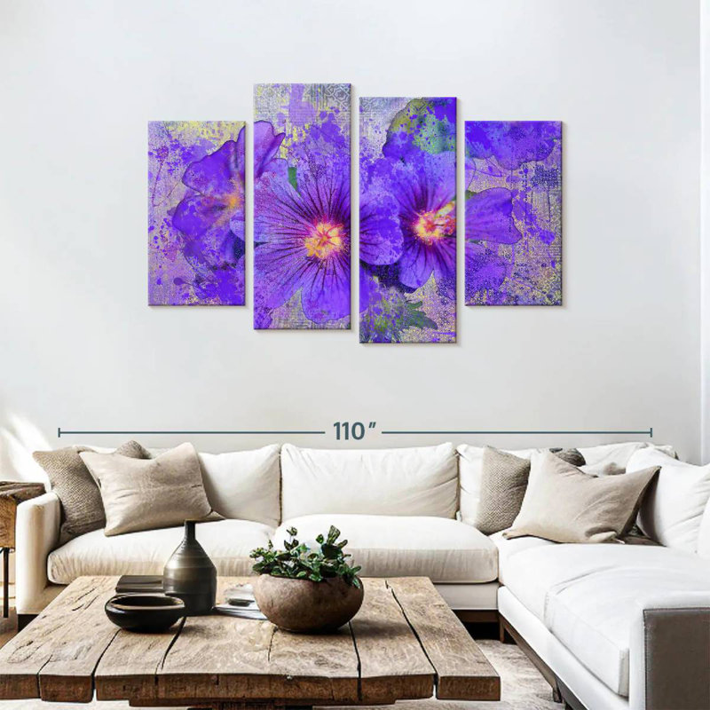 Fleurs mauves Harnek