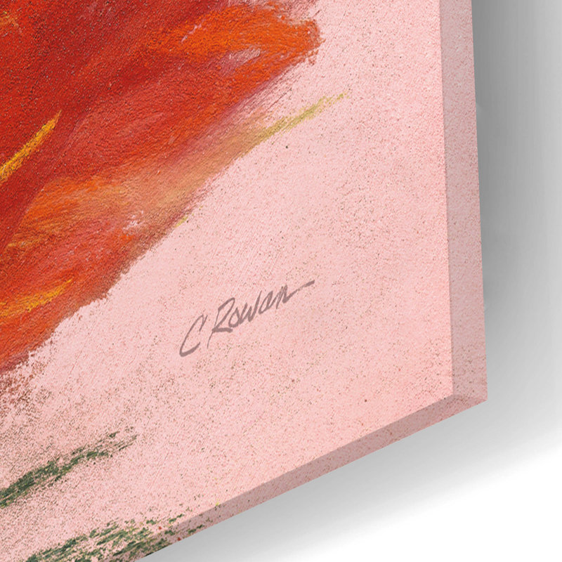 «Blooming Succulent IV» par Carol Rowan, H 12 po x l 12 po x P 0,13 po