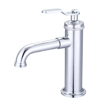 Single-Hole 2-handle Bathroom Faucet with Drain Assembly