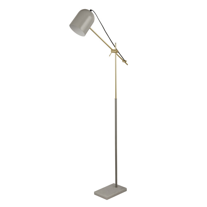 Balam 120cm Grey Task Floor Lamp