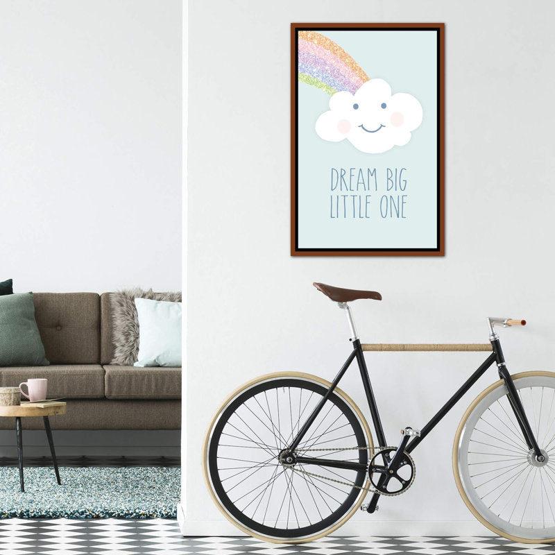 Art de rêve big little, H 40 po x l 26 po x P 1,5 po, Toile avec cadre en bois classique