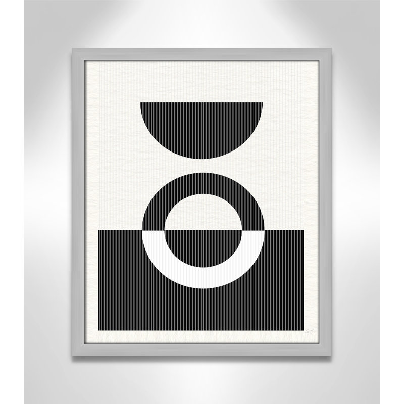 Eclipse III, 19" H x 16" W x 0.75" D, Matte Silver Framed