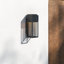 Cybil Single Light Glass Dimmable Flush Mounted Sconce-1916279107
