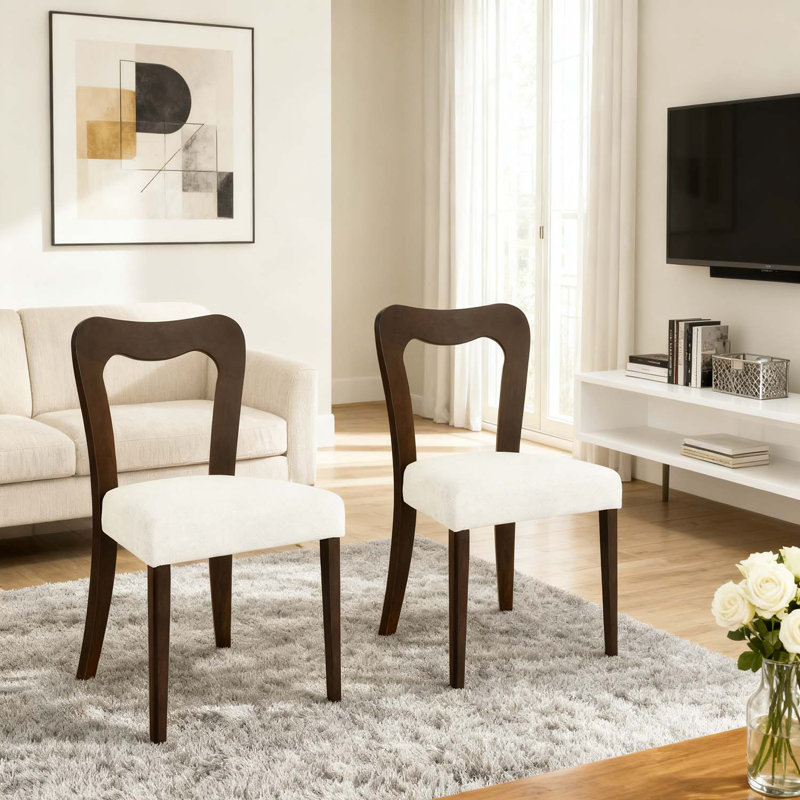 Ensemble de 2 chaises de salle à manger modernes combinant style, confort et durabilité pour des expériences culinaires élégantes