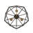 Astrid 3 - Light Candle Style Geometric Chandelier-2080844499
