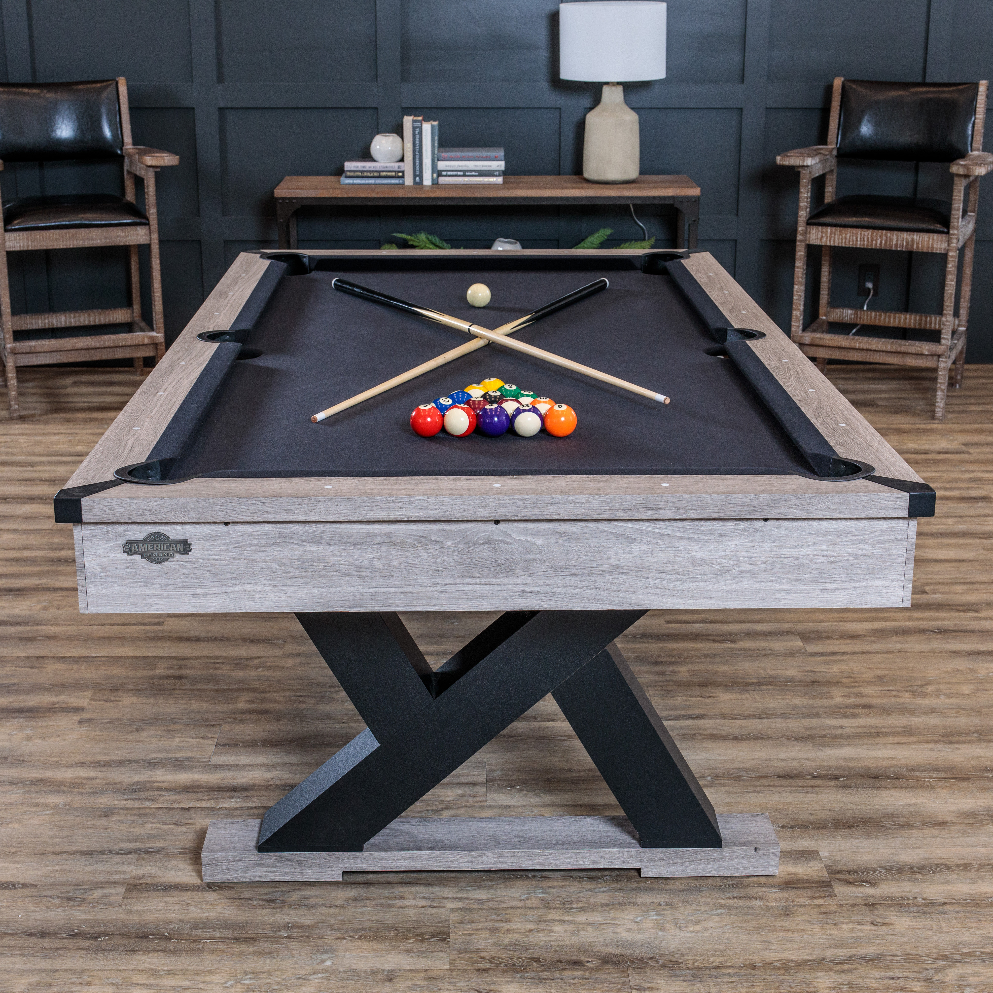 Kirkwood Pool Table - Rustic, Modern Design