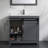 Lileah 35.83 " W Freestanding Standard Free Standing 1 Single Vanity Bathroom Vanity With Cultured Marble Top with Mirror-43552996