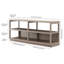Thalia Unfinished TV Stand for TVs up to 60"-523938145