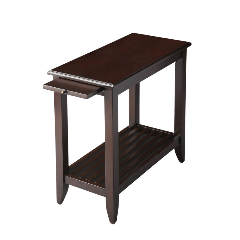 Irvine Side Table, Merlot