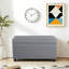 Banc de rangement avec repose-pieds 32 po-625022365