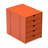 File Cabinet Shelf Organizing Box Settrays 5 Drawers Closed-1592634347