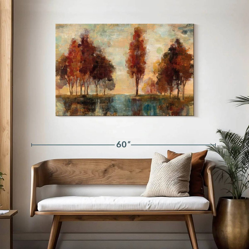 Avery Field And Forest II, 30" H x 45" W